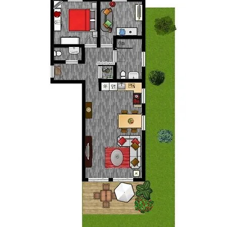 Апартаменты Hamburg Больтенхаген